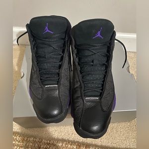Jordan 13 Retro/ size 12 / Purple, black